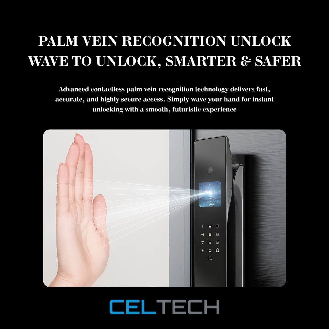 D21-AI 3D Facial & Palm Vein Recognition Smart Lock