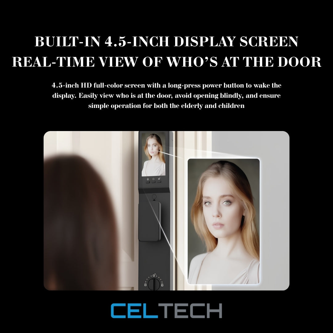 D21-AI 3D Facial & Palm Vein Recognition Smart Lock