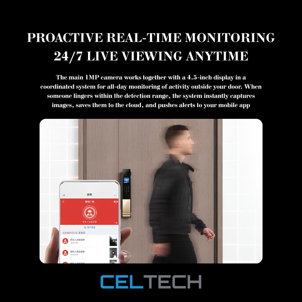 D21-AI 3D Facial & Palm Vein Recognition Smart Lock