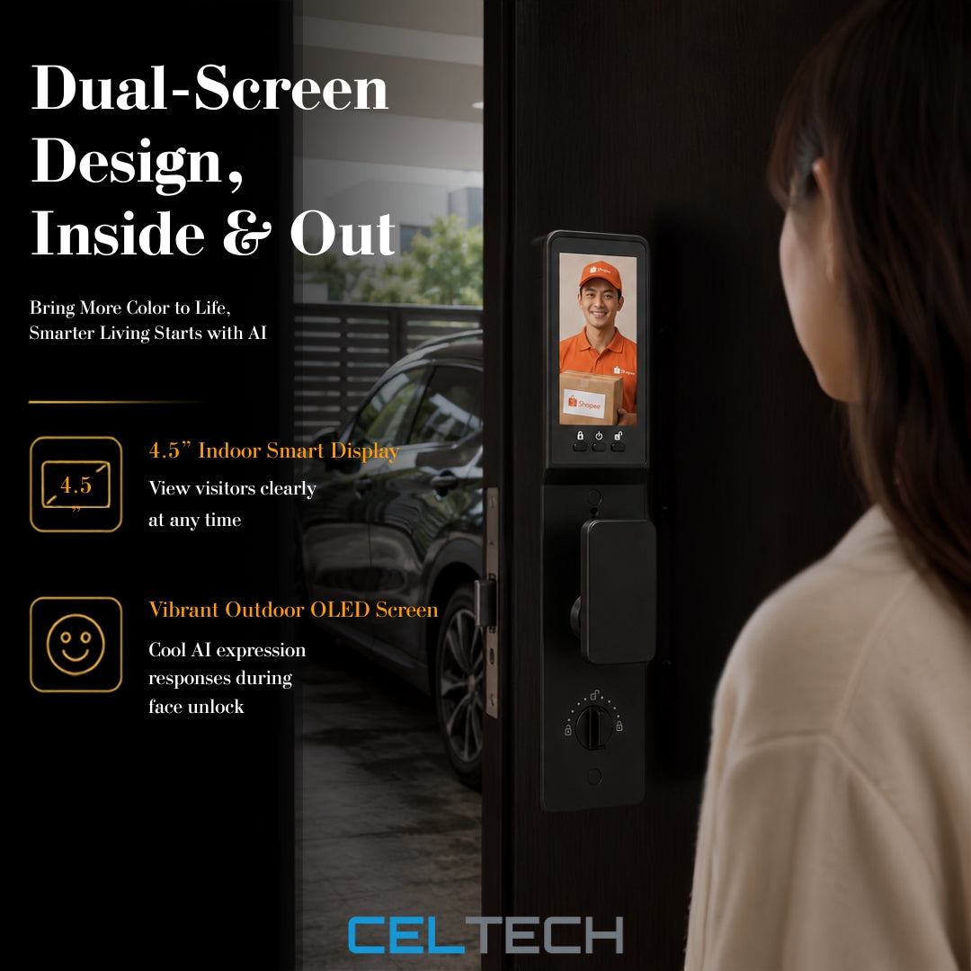 D20-AI 3D Facial & Palm Vein Recognition Smart Lock