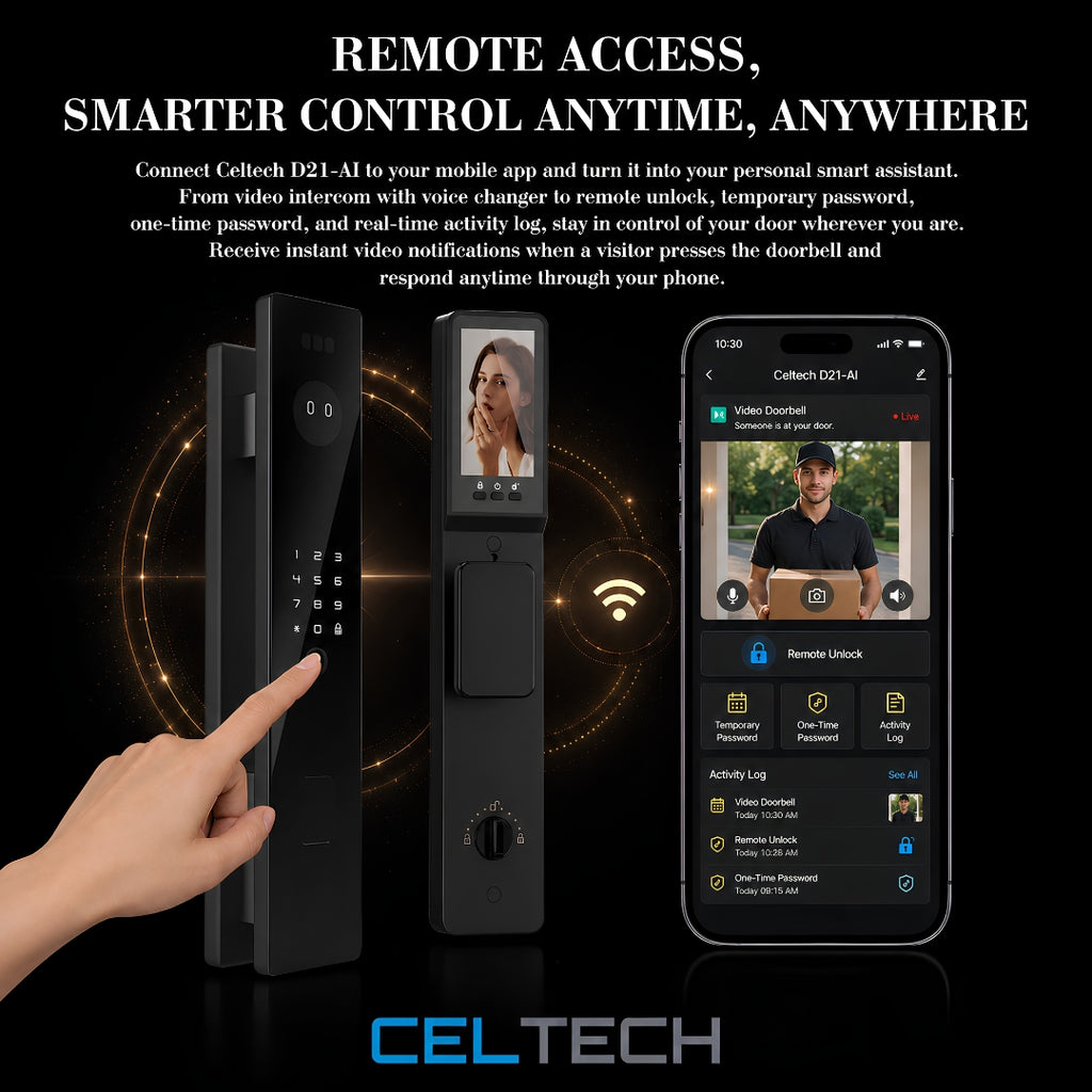 D20-AI 3D Facial & Palm Vein Recognition Smart Lock