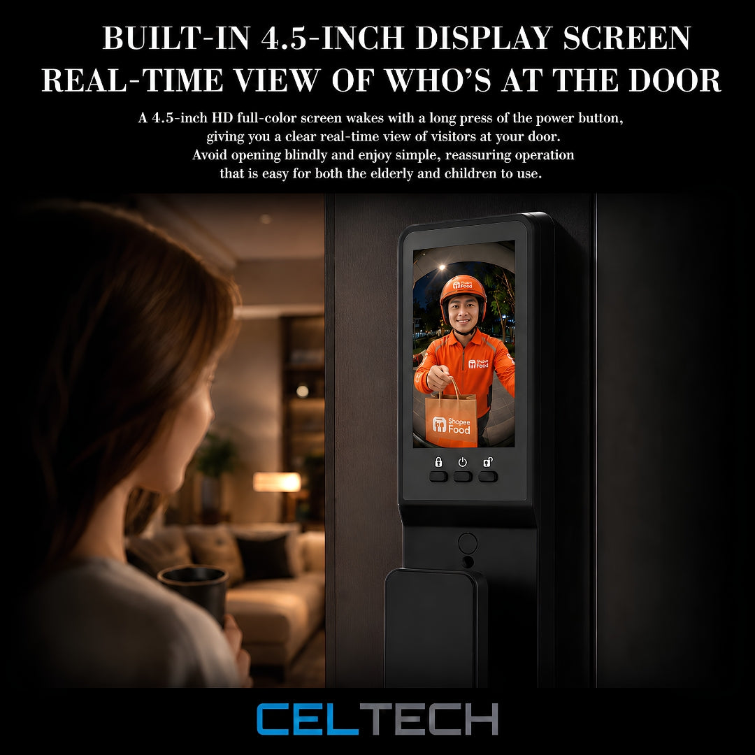 D20-AI 3D Facial & Palm Vein Recognition Smart Lock