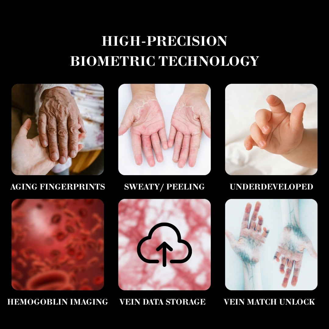 D16-AI 3D Facial & Palm Vein Recognition Smart Lock