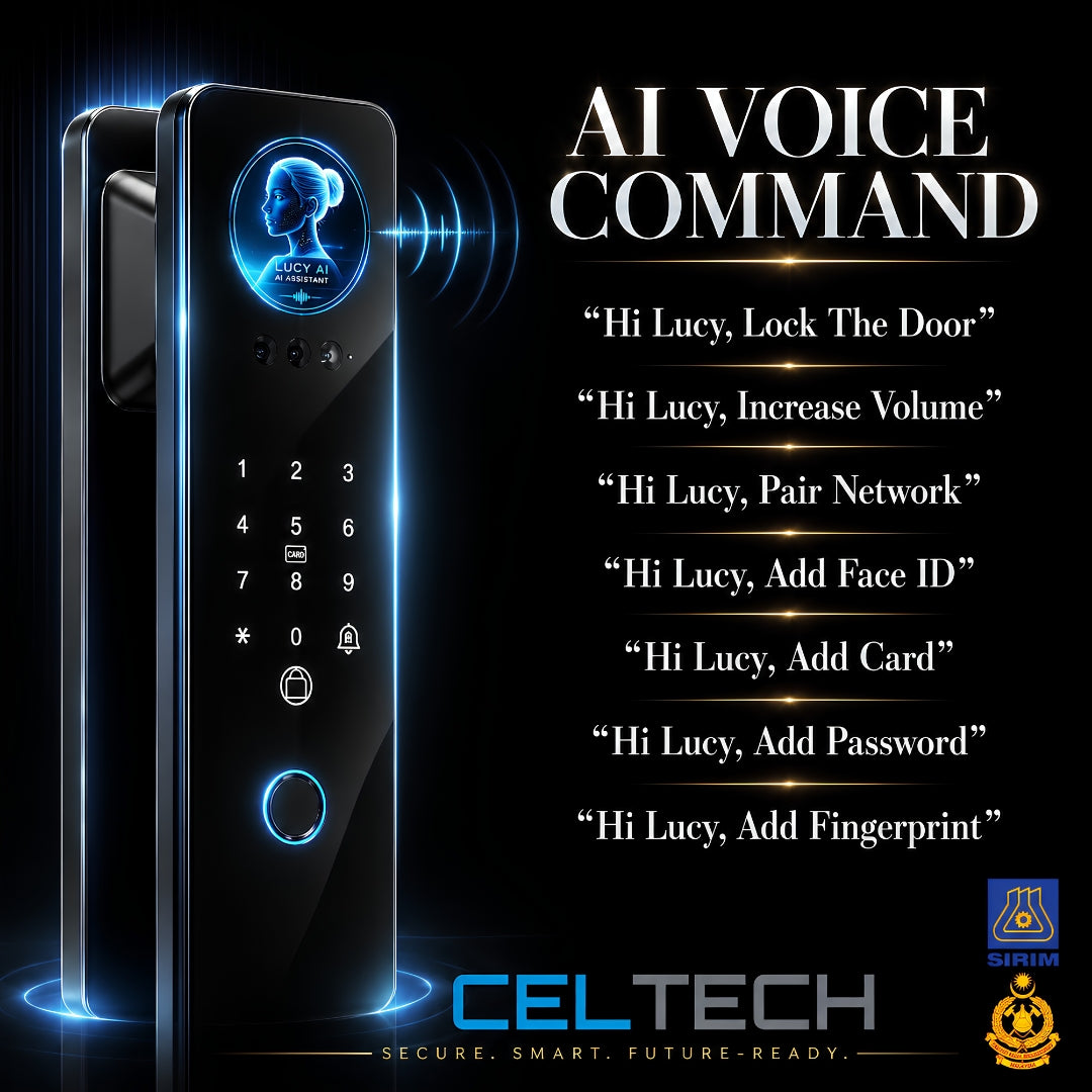 D49-AI 3D Facial & Palm Vein Recognition Smart Lock