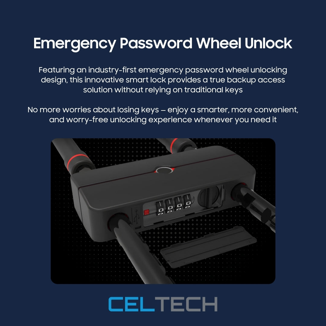 D658 Fingerprint Smart Forklock
