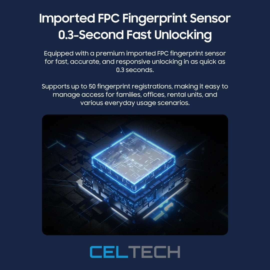D658 Fingerprint Smart Forklock