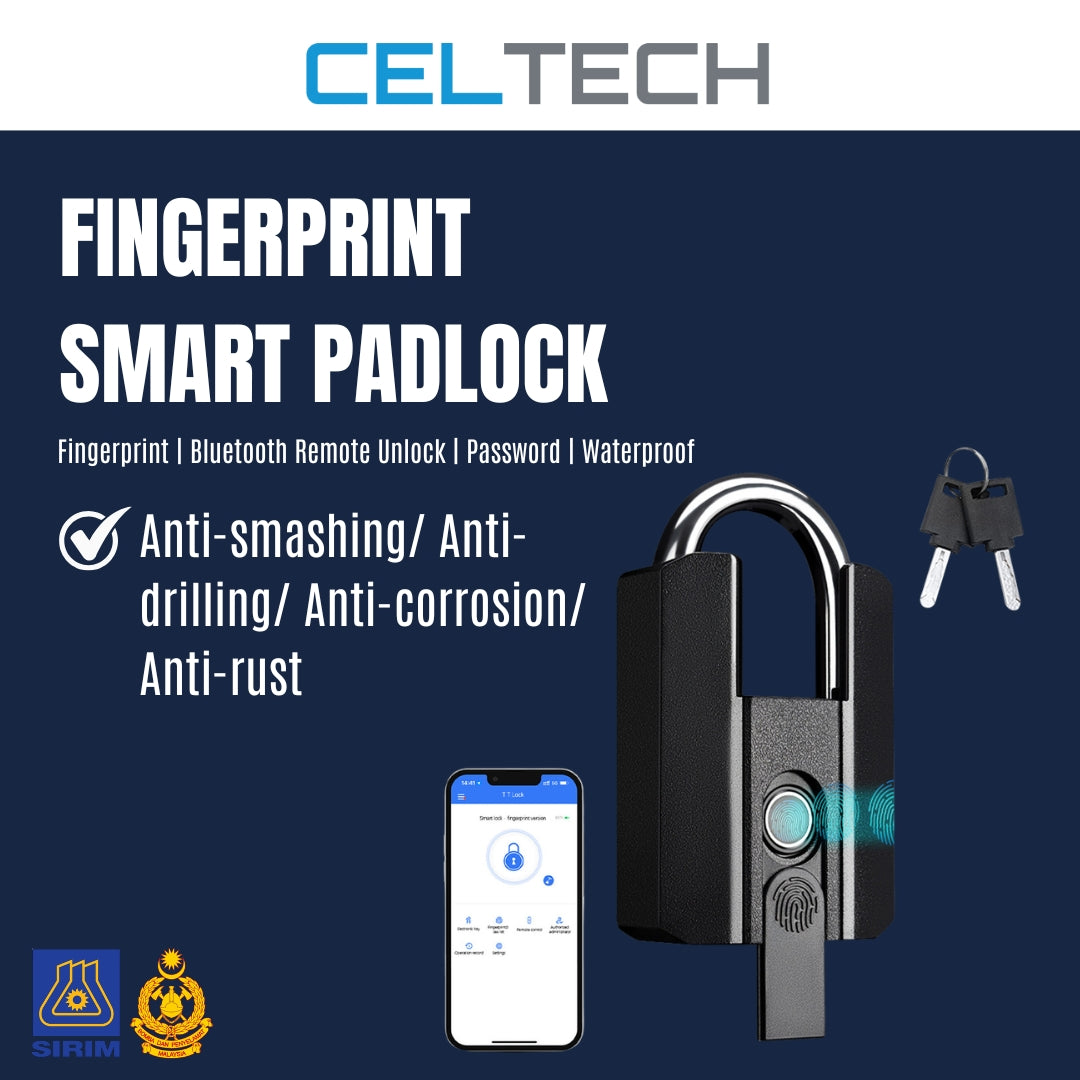 D916 Fingerprint Smart Padlock