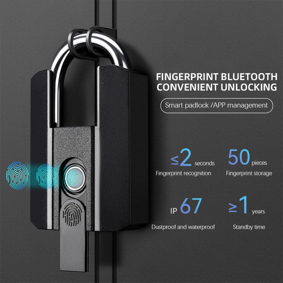 D916 Fingerprint Smart Padlock