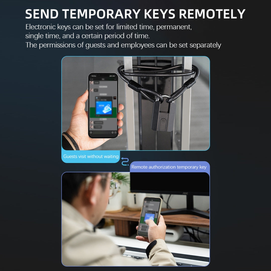 D916 Fingerprint Smart Padlock