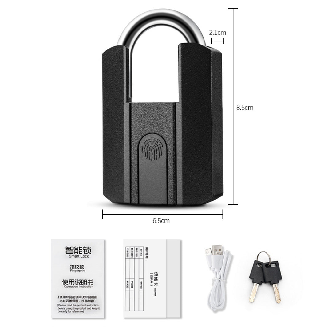 D916 Fingerprint Smart Padlock