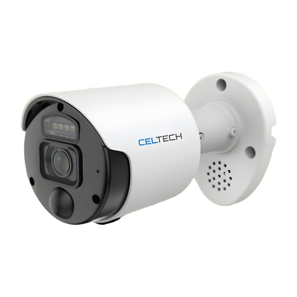 5MP Full Colour Thermal Active Deterrence IP CCTV Bullet Camera