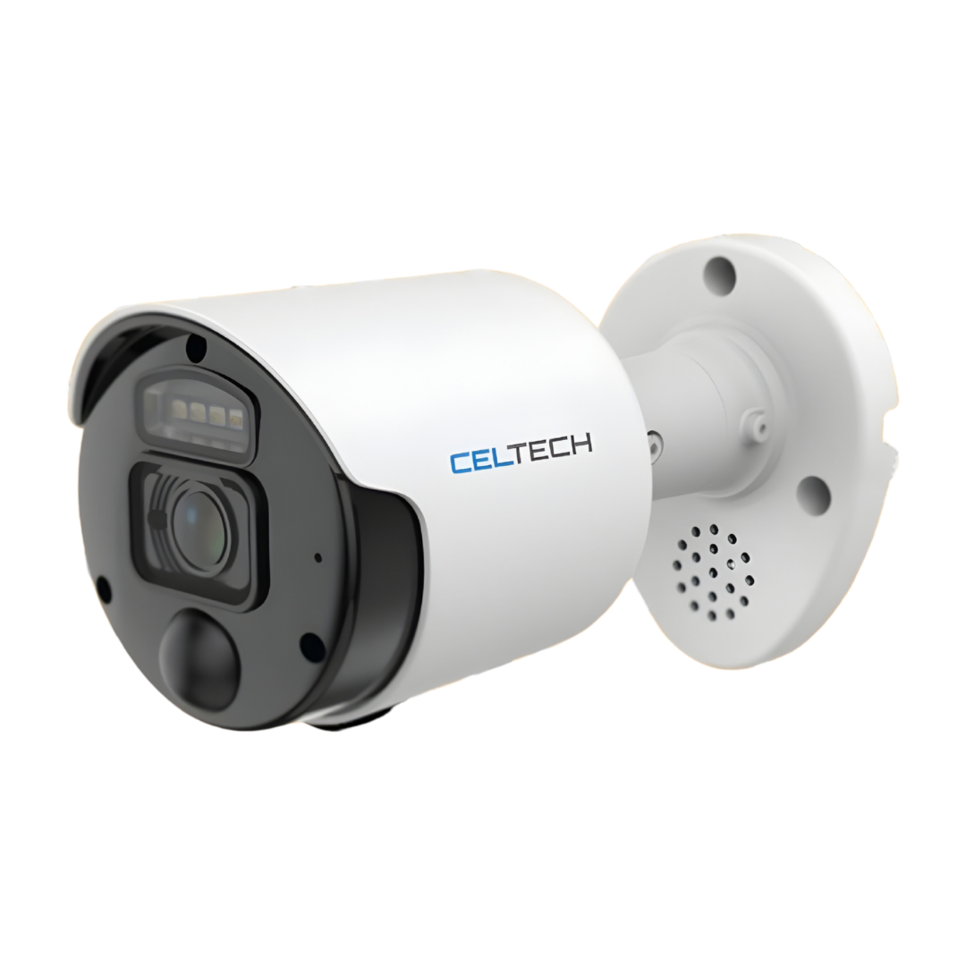 5MP Full Colour Thermal Active Deterrence IP CCTV Bullet Camera