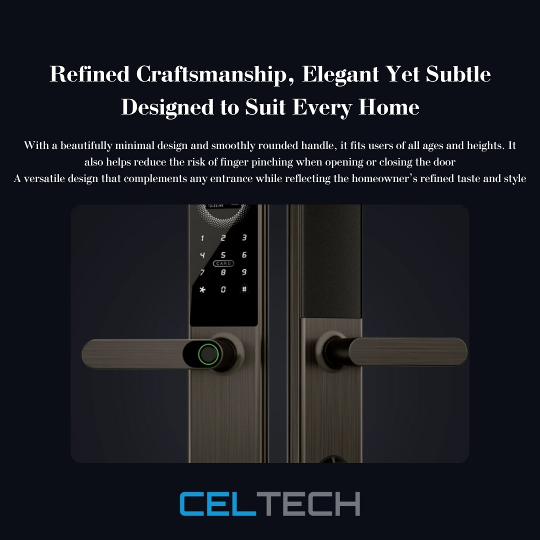 A3-B Lever Handle Smart Lock