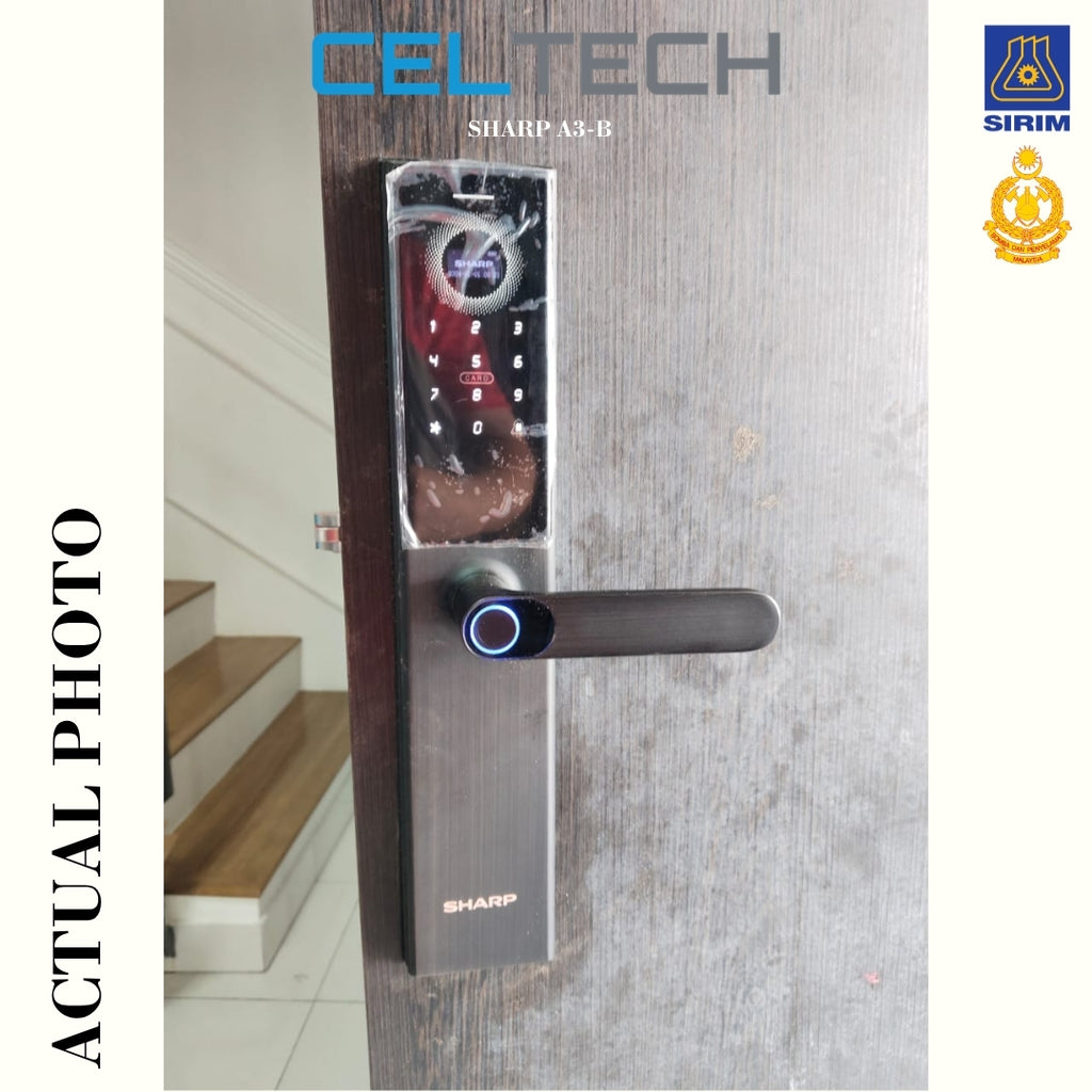 A3-B Lever Handle Smart Lock