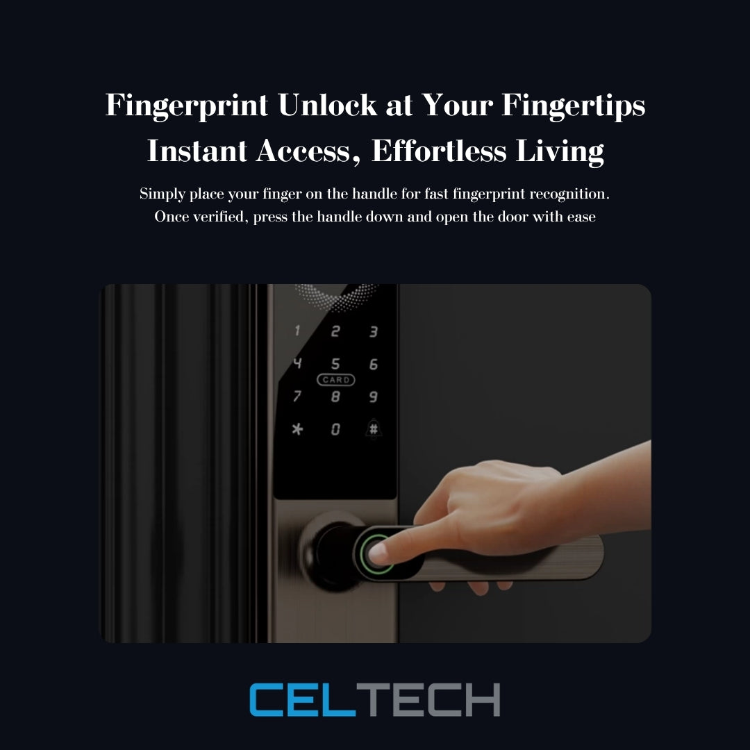 A3-B Lever Handle Smart Lock