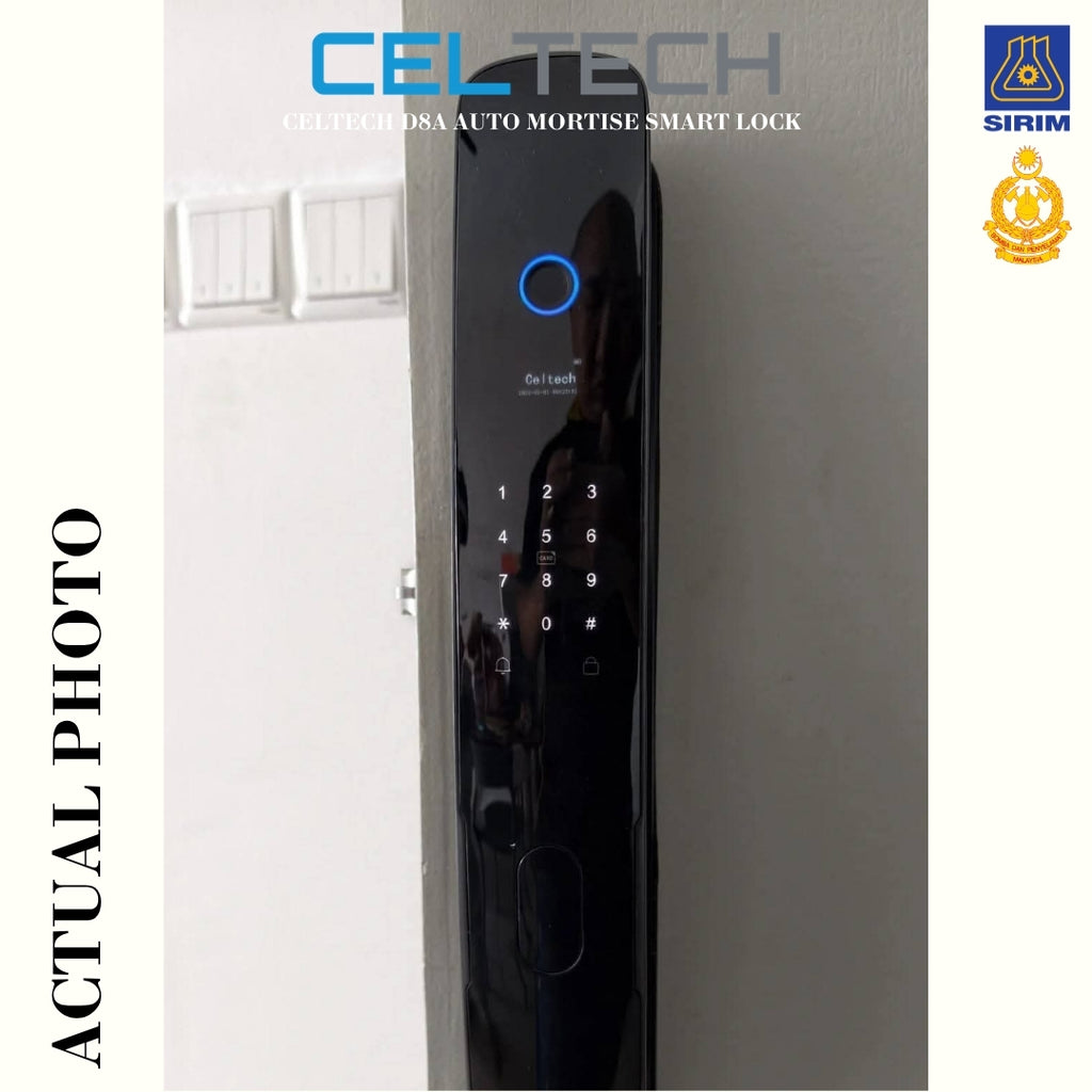 D8A Auto Mortise Smart Lock