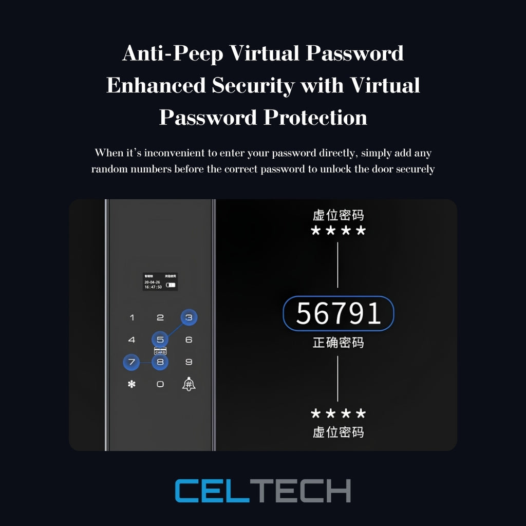 DA100V Heavy Duty Video Smart Lock