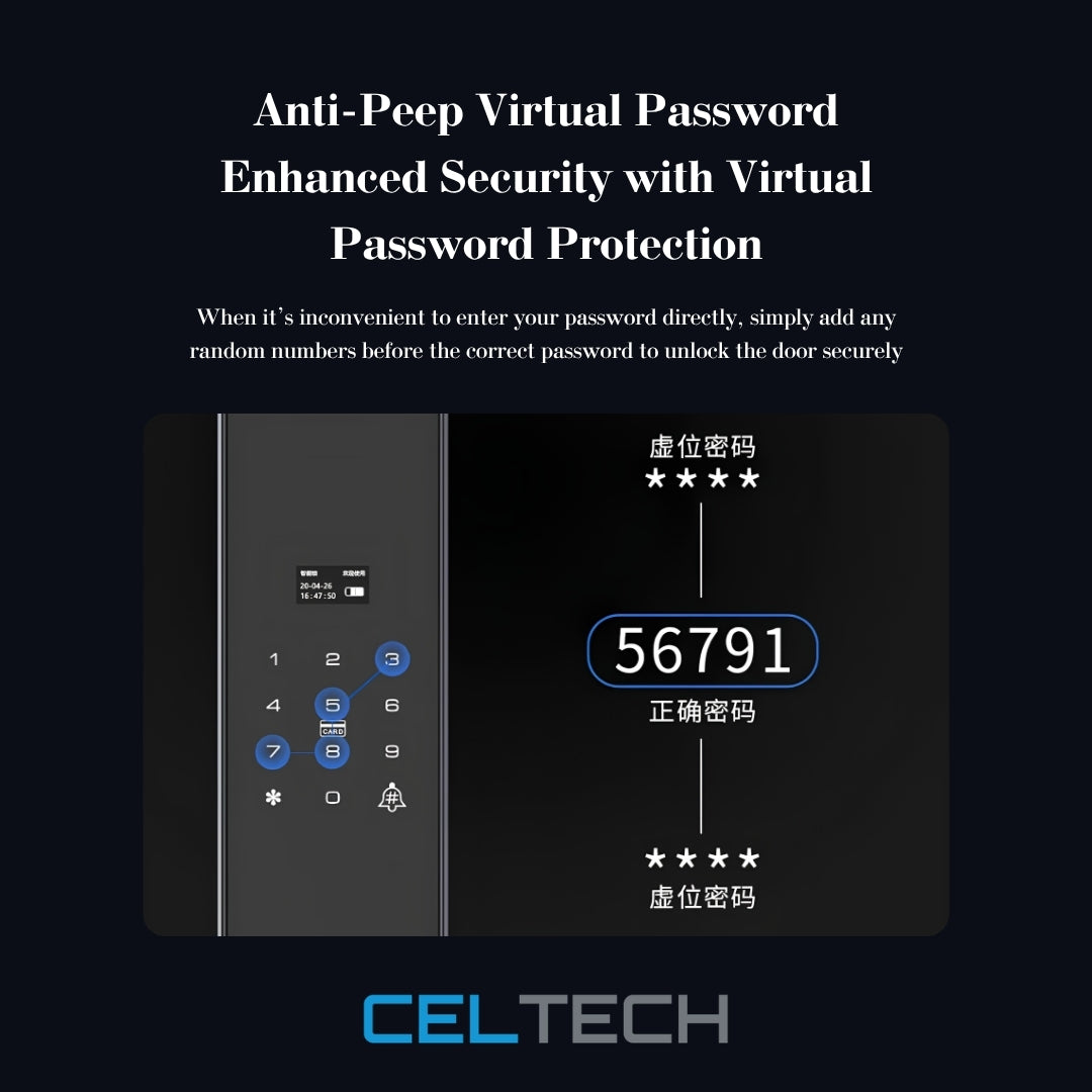DA100V Heavy Duty Video Smart Lock
