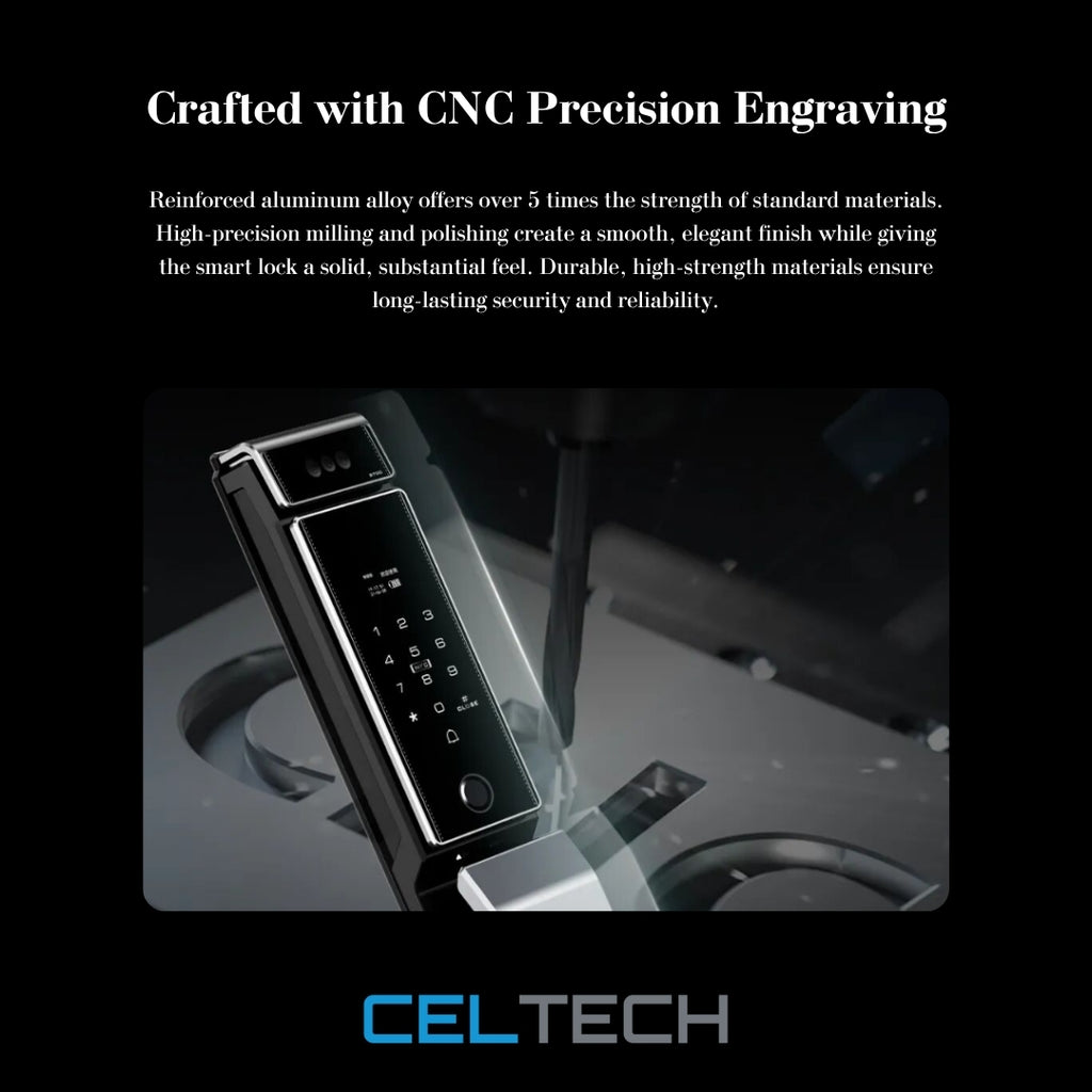DC700 Dual Lithium Face & Palm Vein Recognition Smart Lock