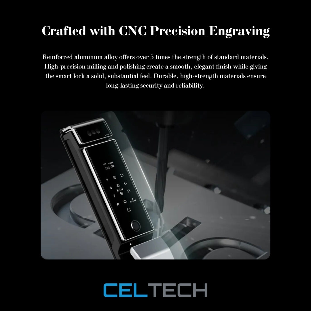 DC700 Dual Lithium Face & Palm Vein Recognition Smart Lock