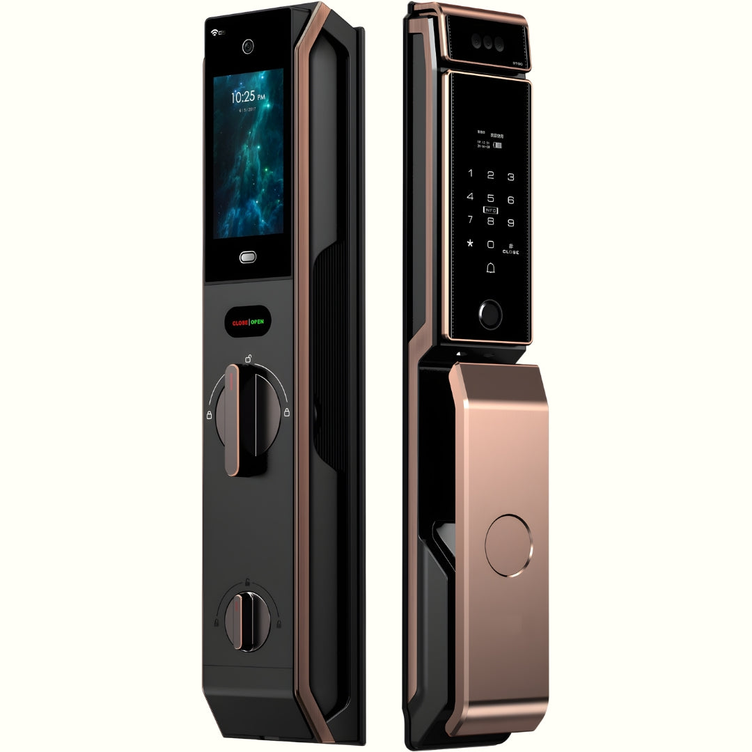 DC700 Dual Lithium Face & Palm Vein Recognition Smart Lock