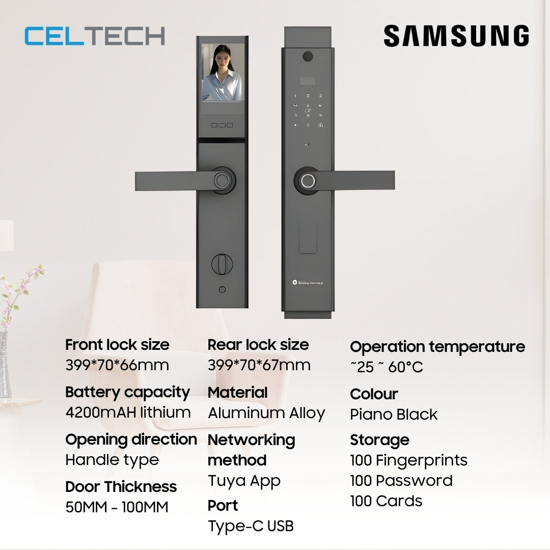 EX LCD Video Smart Lock