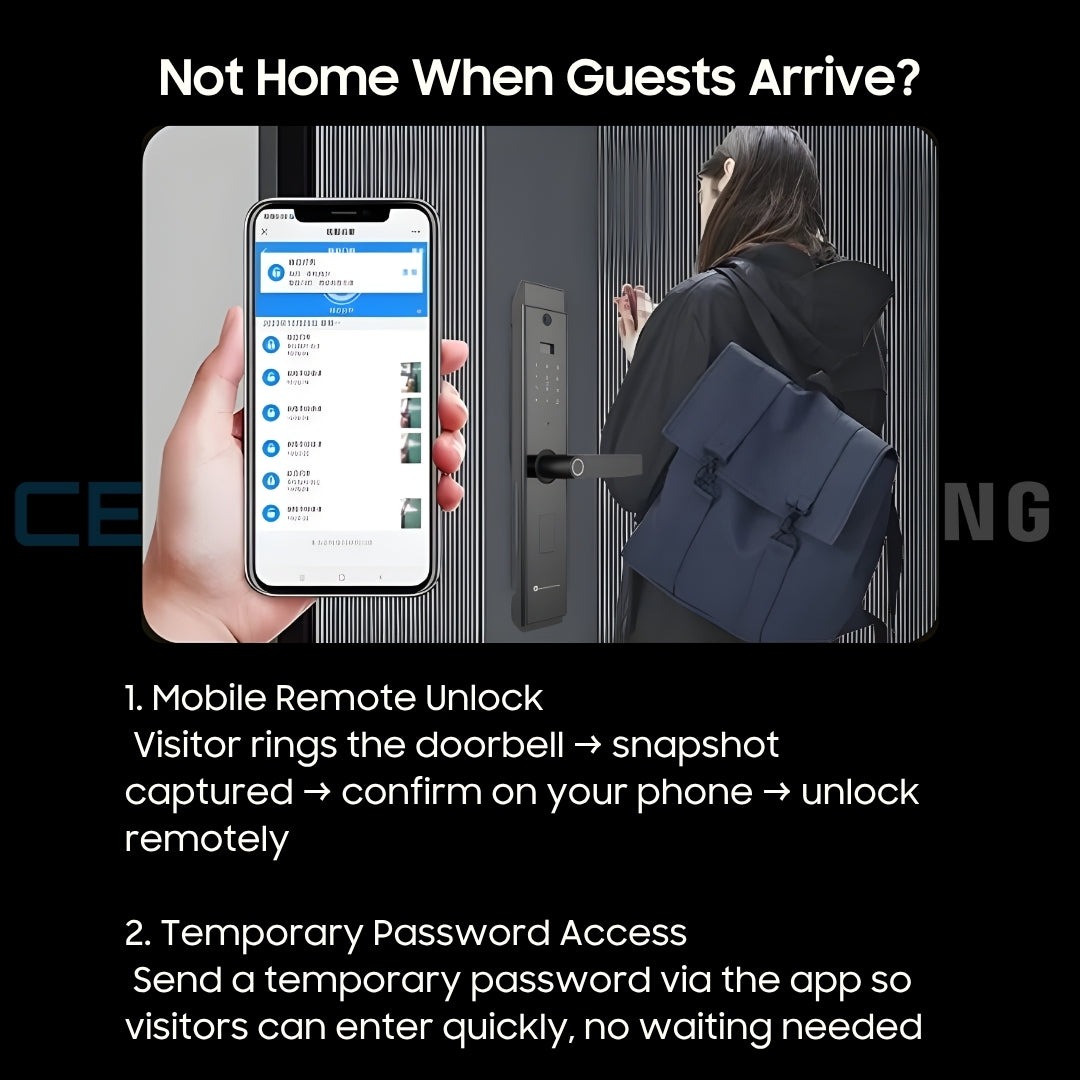 EX LCD Video Smart Lock