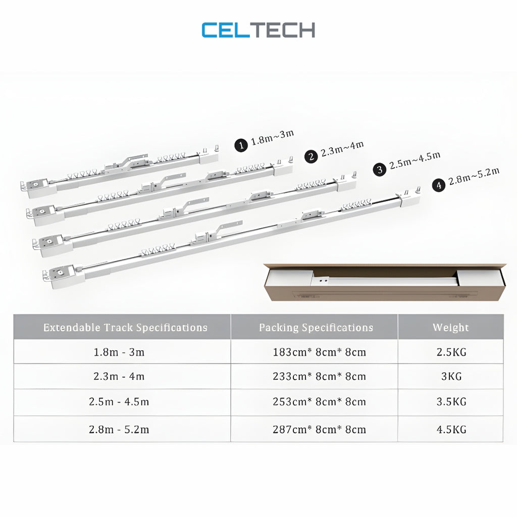 Flextrax Smart Curtain Track