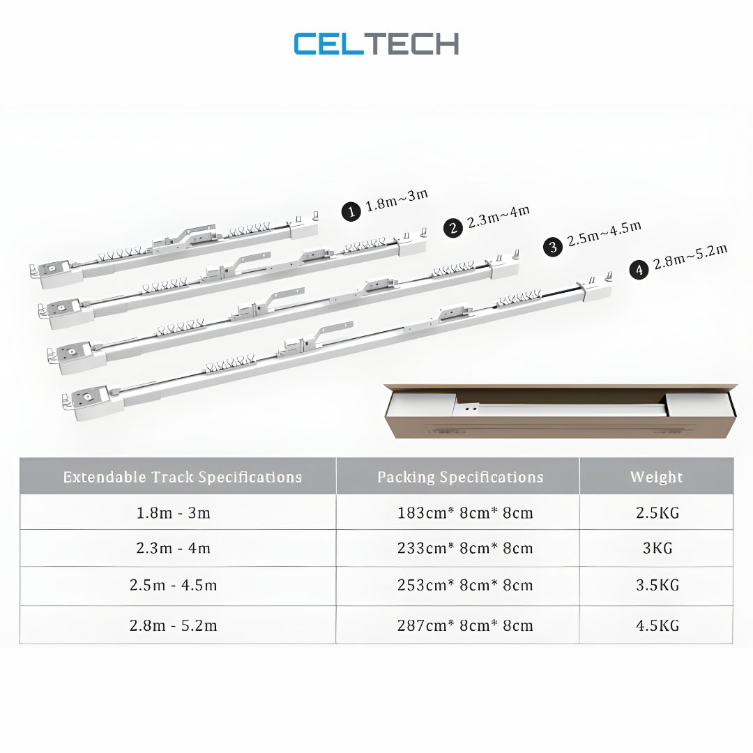 Flextrax Smart Curtain Track
