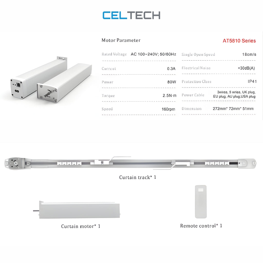 Flextrax Smart Curtain Track