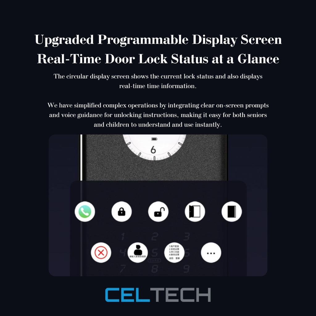 H4-FV Night Light Smart Lock
