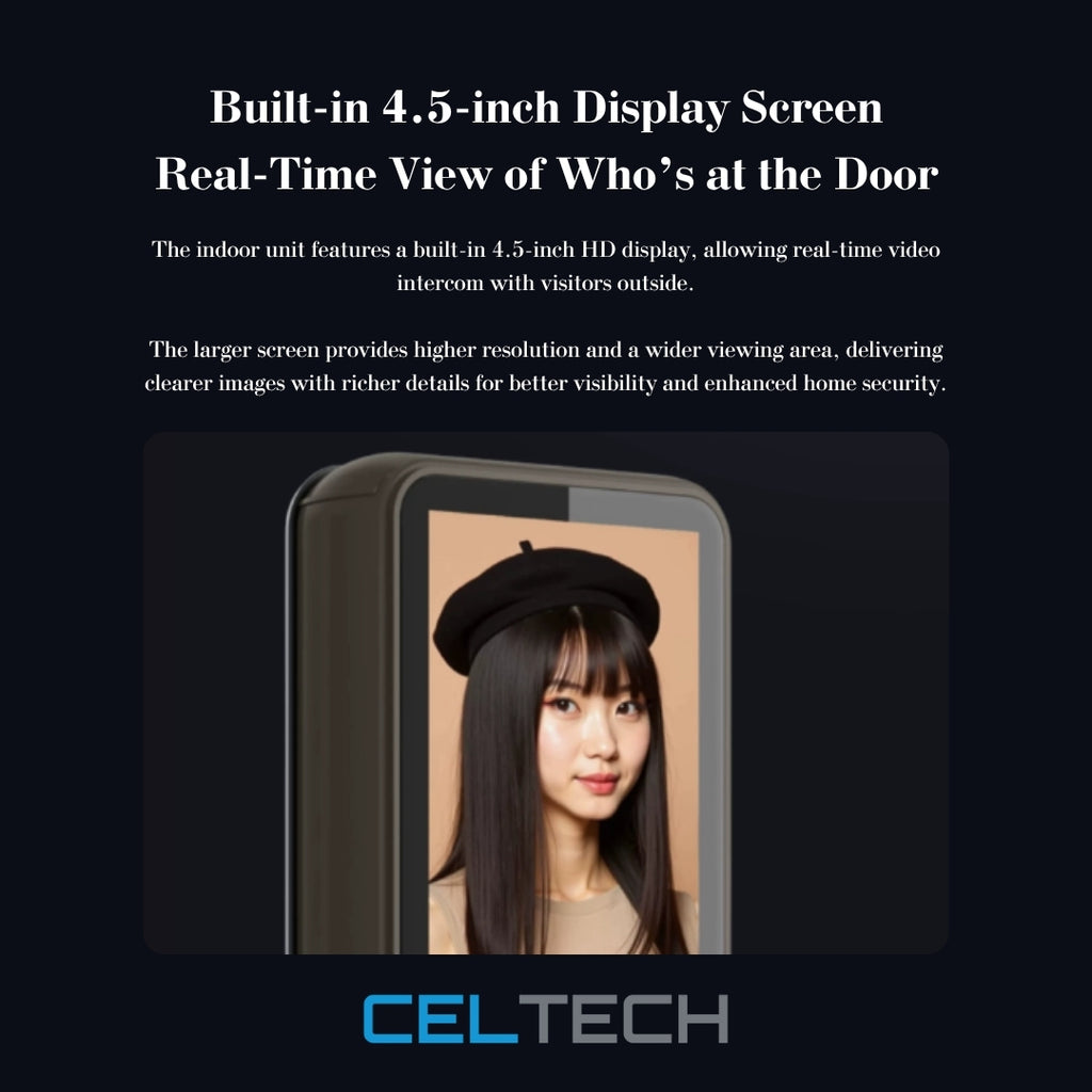 H7-FV Face & Palm Vein Recognition Smart Lock