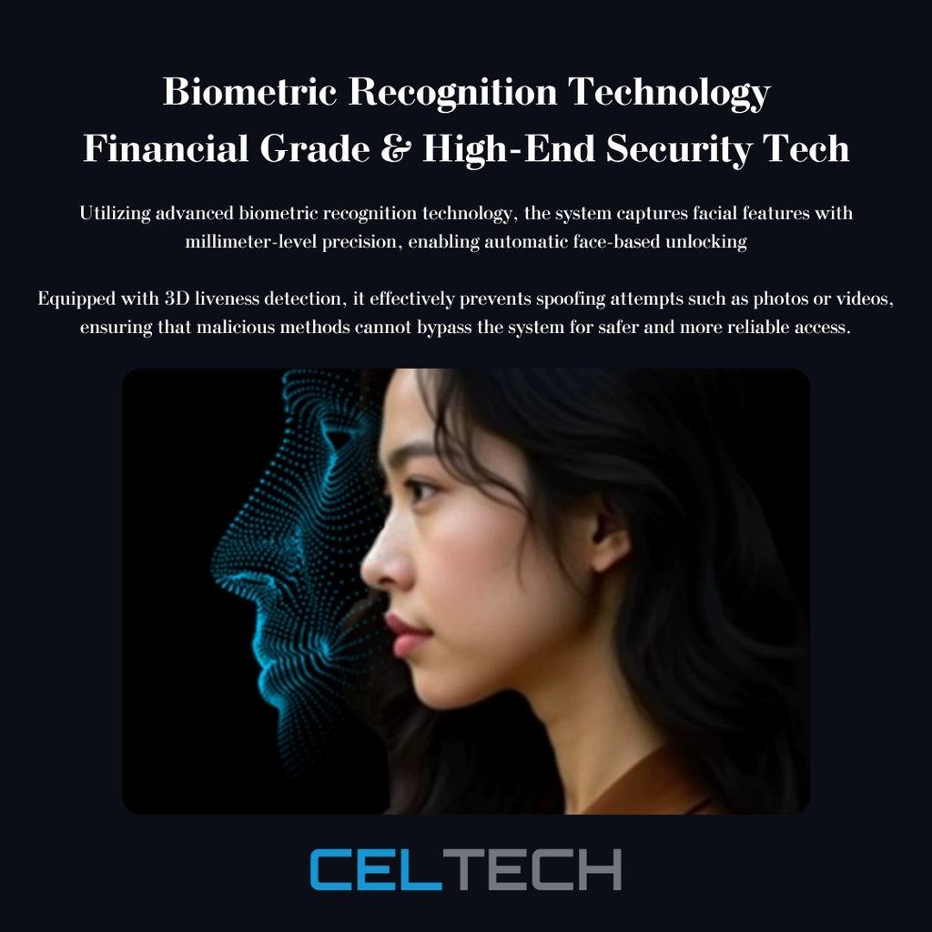 H7-FV Face & Palm Vein Recognition Smart Lock