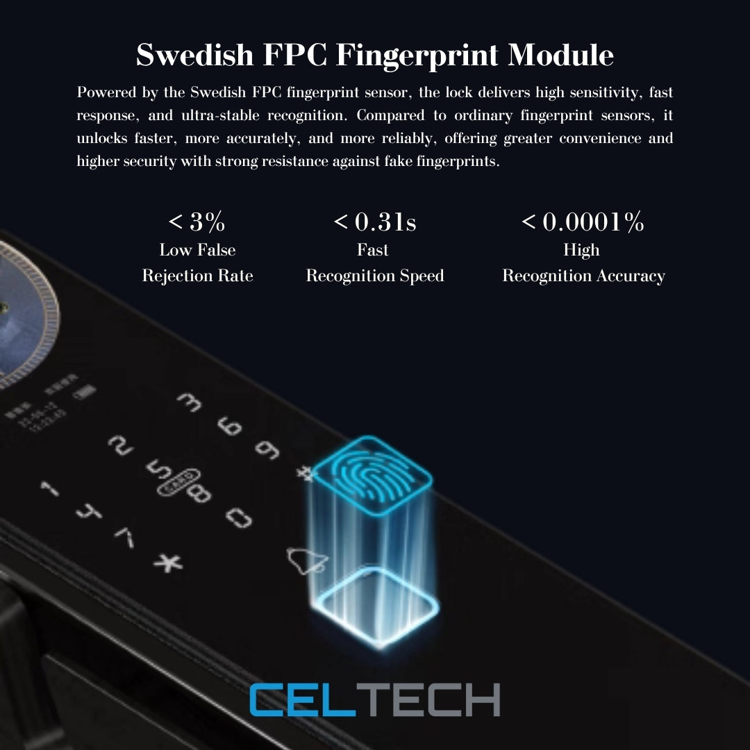 H7-FV Face & Palm Vein Recognition Smart Lock