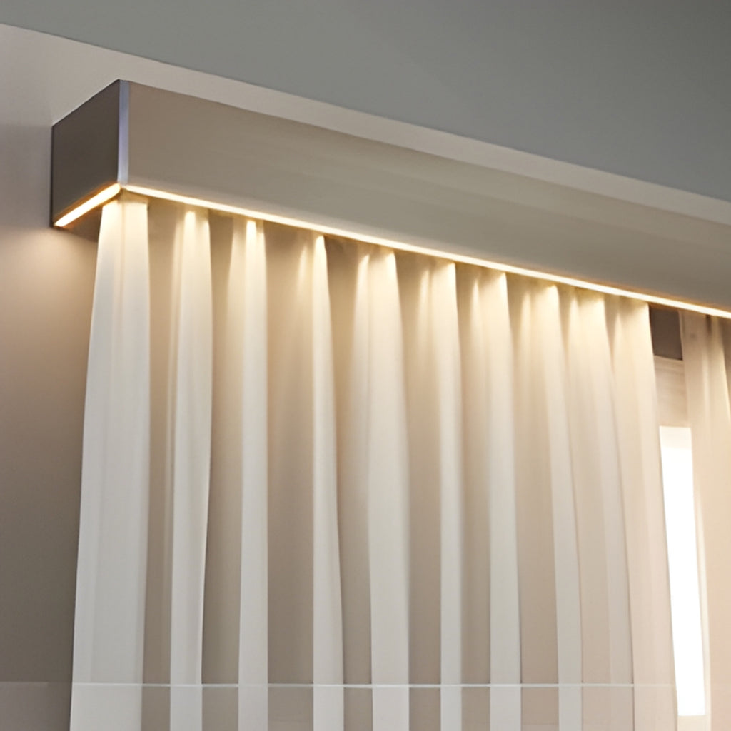 LED Curtain Track Housing Box