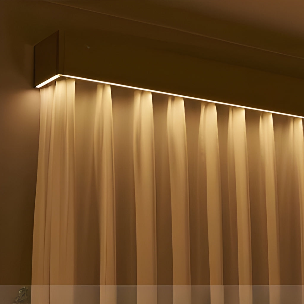 LED Curtain Track Housing Box