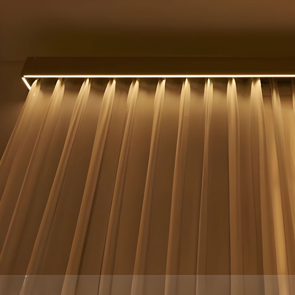 LED Curtain Track Housing Box