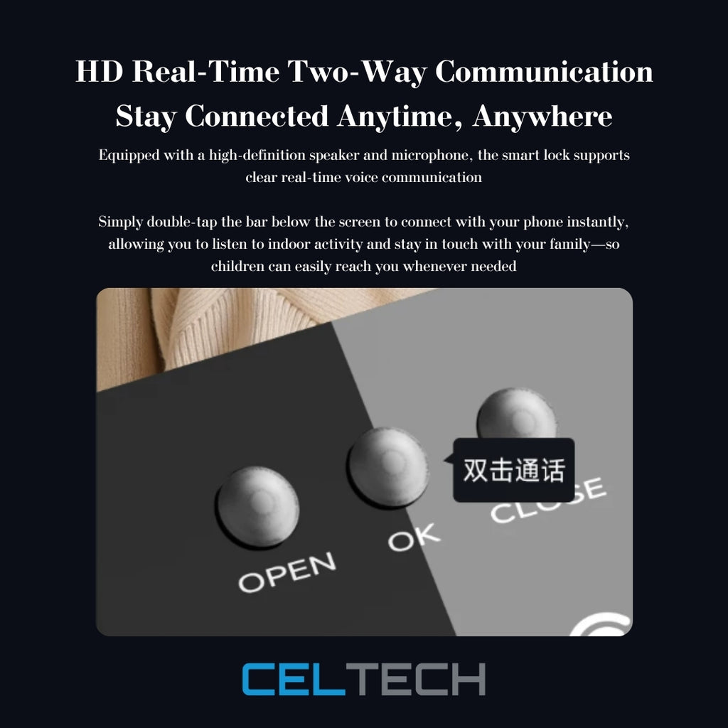 S5-FV Face & Palm Vein Recognition Smart Lock