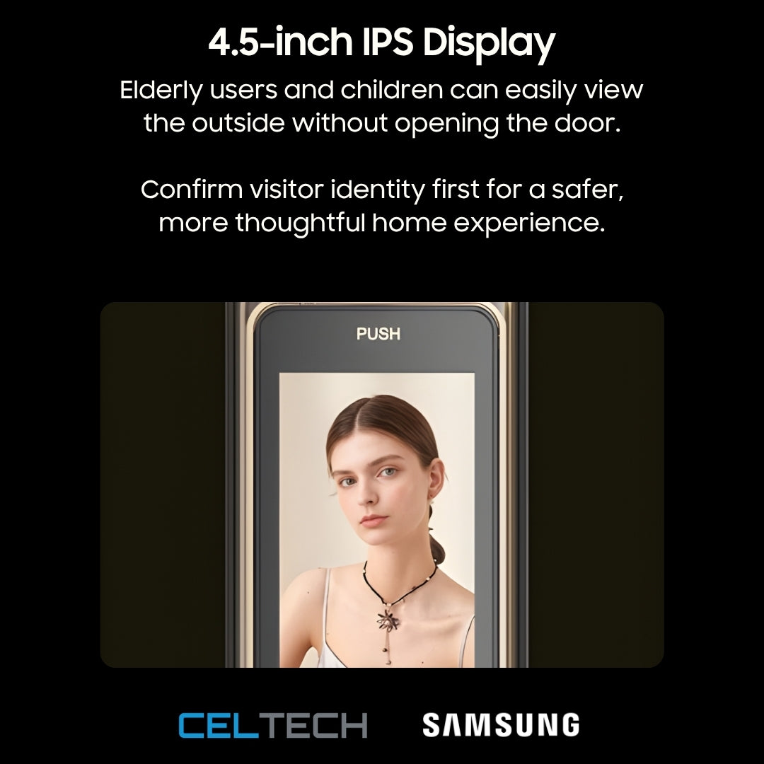 X9 Biometric 3D Face & Palm Recognition Smart Lock