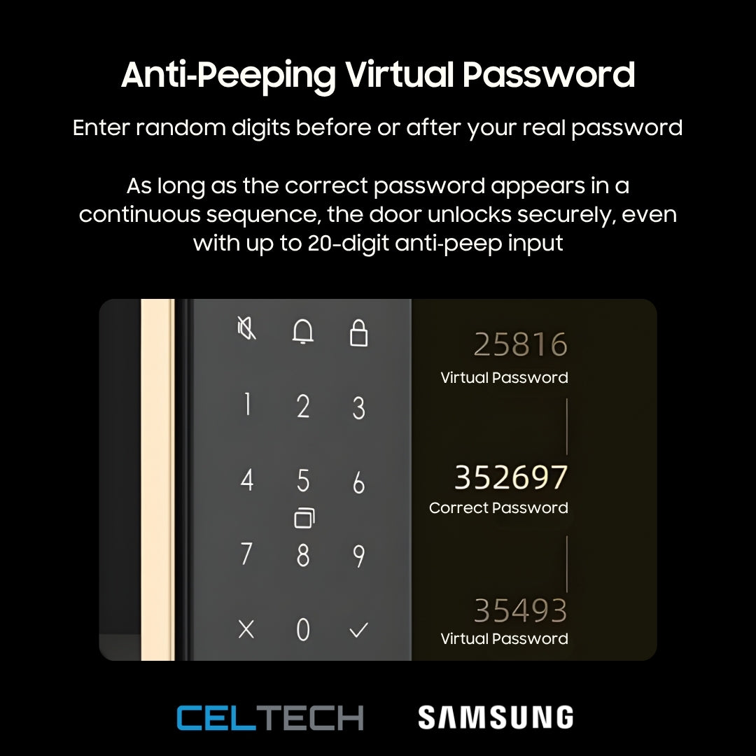 X9 Biometric 3D Face & Palm Recognition Smart Lock